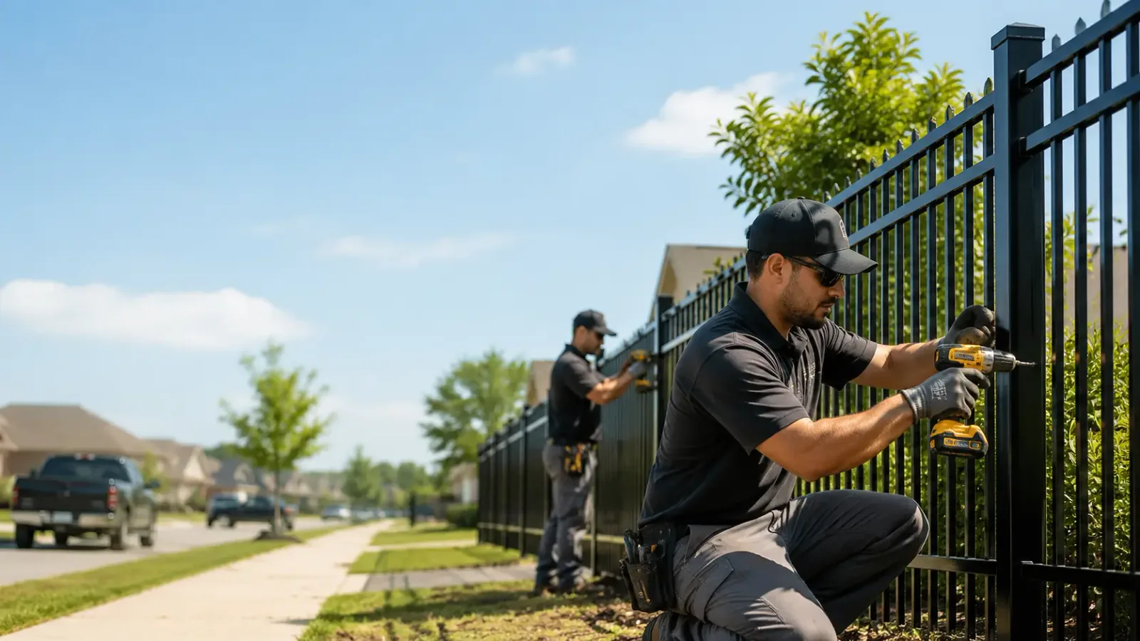 Metal Fence Installation in Delmar, IA